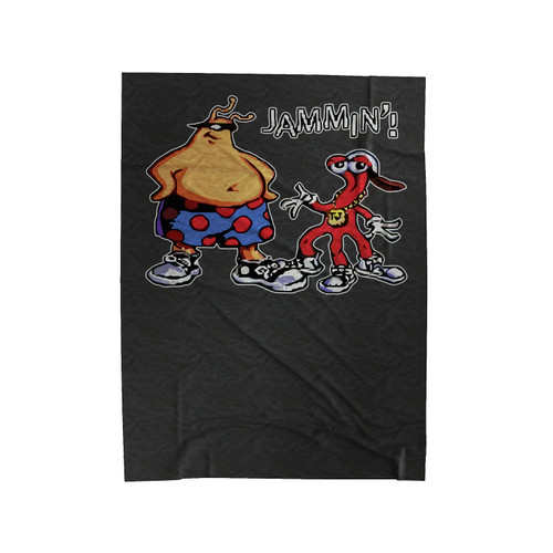 Toe Jam And Earl Jammin Velveteen Blanket