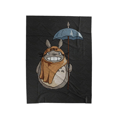 Totowok Ewok Totoro Parody Velveteen Blanket