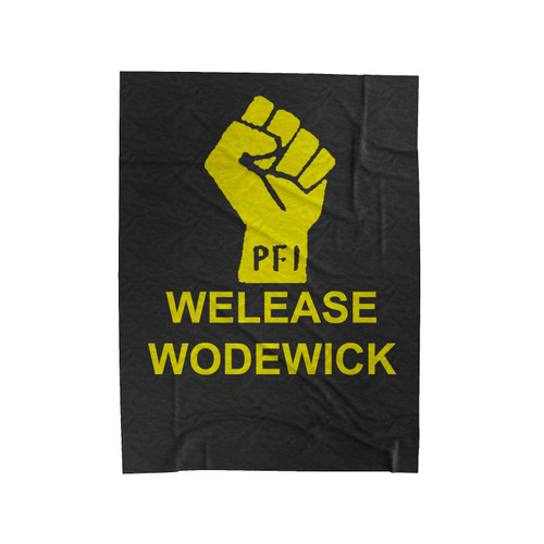 Welease Wodewick Monty Python Life Of Brian Tribute Parody Funny Velveteen Blanket