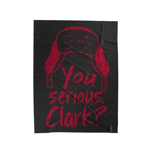 You Serious Clark Velveteen Blanket