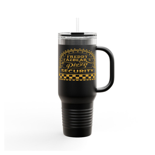 5 Nights At Freddy's Pizza Security Insulated Travel Mug