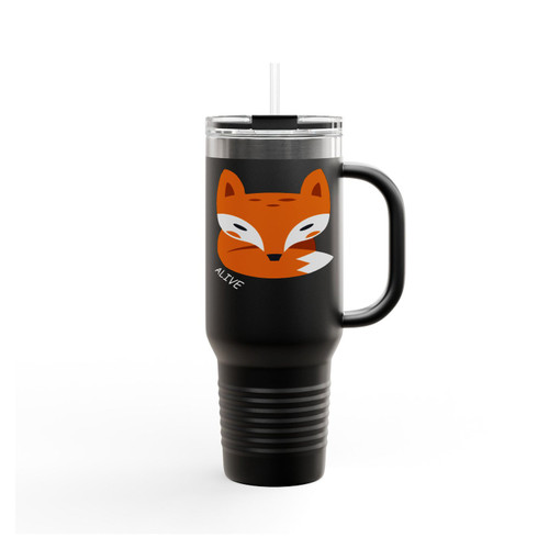 Alive Little Fox Insulated Travel Mug