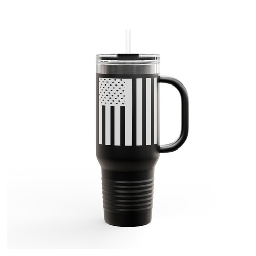 American Flag America Merica Insulated Travel Mug