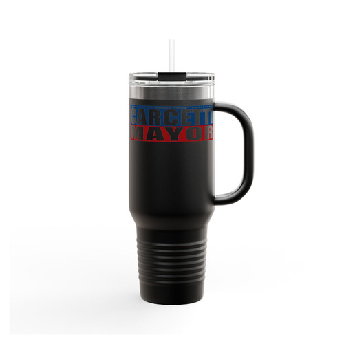 As Seen In The Wire Carcetti For Mayor The Shield Csi Cult Insulated Travel Mug