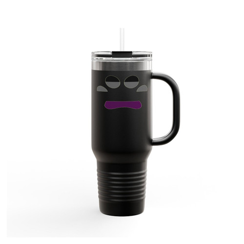 Asexual Pride Dog Paw Insulated Travel Mug