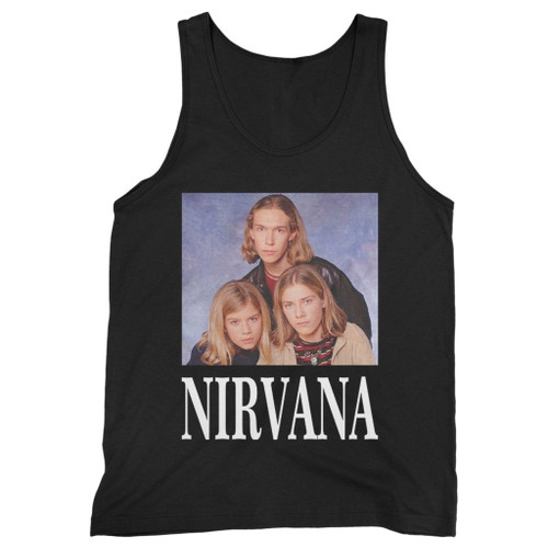 Our cotton nirvana x hanson brothers funny rock men tank top is perfect for those intense workouts in the gym, at practice or pickup games.