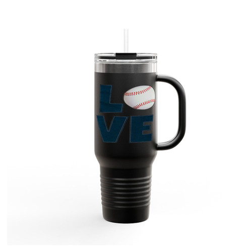Baseball Iron On Transfer Iron On Baseball Love Insulated Travel Mug
