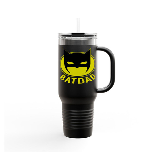 Batdad Batman Dad Funny Insulated Travel Mug