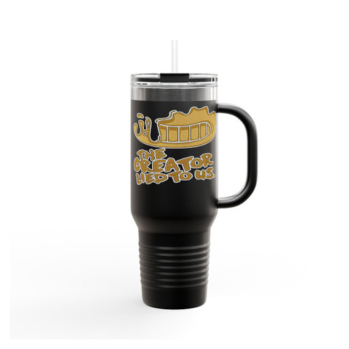 Bendy And The Ink Machine The Creator Lied To Us 1 Insulated Travel Mug