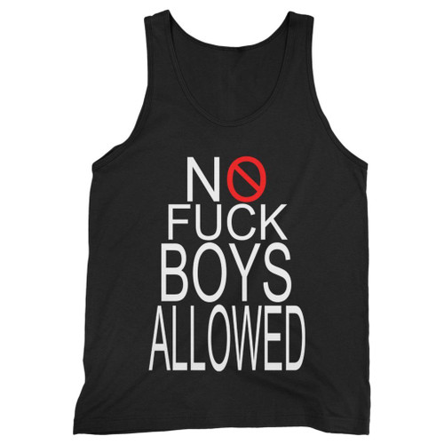 Our cotton no f boys allowed men tank top is perfect for those intense workouts in the gym, at practice or pickup games.