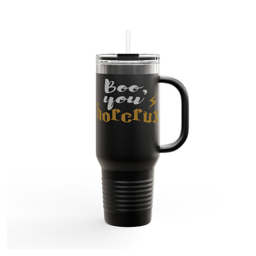 Boo You Horcrux Harry Potter Insulated Travel Mug