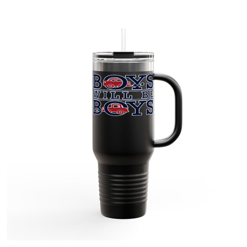 Boys Will Be Boys Insulated Travel Mug