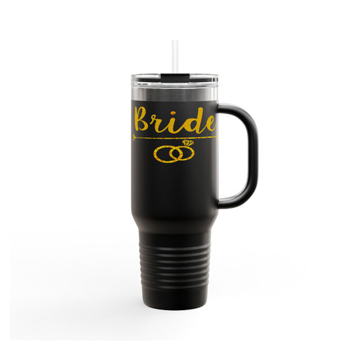 Bride Tribe Bachelorette Party Team Bride Bridesmaid Arrows Insulated Travel Mug