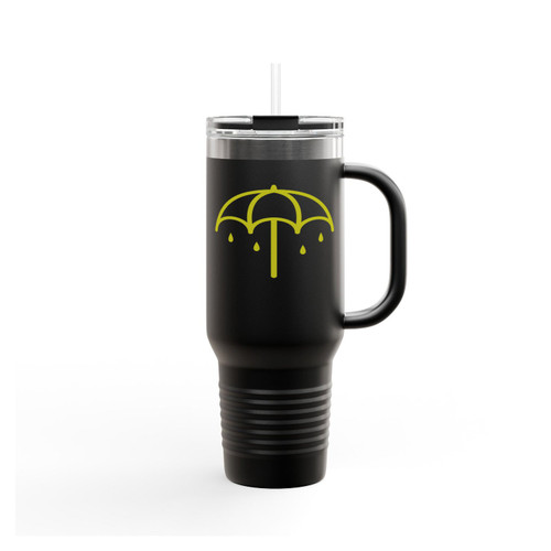 Bring Me The Horizon Doom Logo Rain Insulated Travel Mug