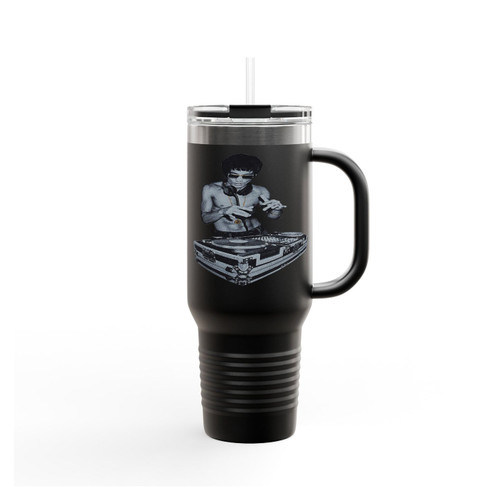 Bruce Lee Dj Insulated Travel Mug