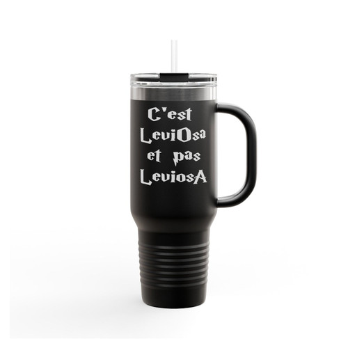 C'Est Leviosa Et Pas Leviosa Insulated Travel Mug