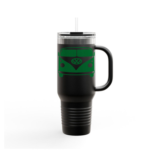 Camper Van Logo Insulated Travel Mug