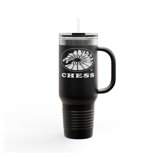 Chuck Berry Rip Rock 'N' Roll Chess Records Logo Insulated Travel Mug