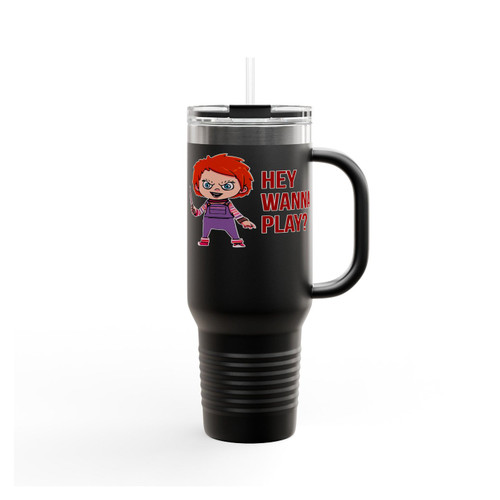 Chukie Hey Wanna Play Insulated Travel Mug