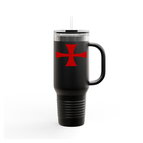 Crusader Knights Templar Christian Insulated Travel Mug