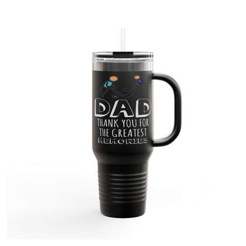 Dad Thanks For The Great Hockey Memories Insulated Travel Mug