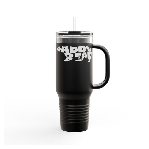 Daddy Bear Husband New Dad Papa Bear Dad Grandfather Insulated Travel Mug