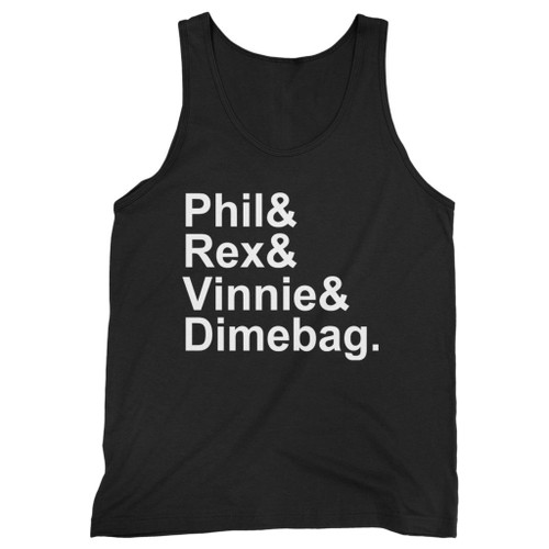 Our cotton pantera names dimebag darrell men tank top is perfect for those intense workouts in the gym, at practice or pickup games.
