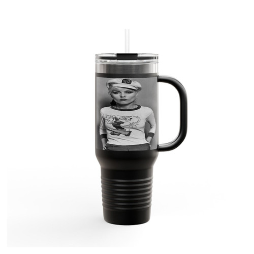 Deborah Harry Popeye And Sailor Hat Insulated Travel Mug
