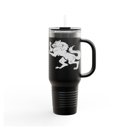 Dire Wolf Rampant Insulated Travel Mug