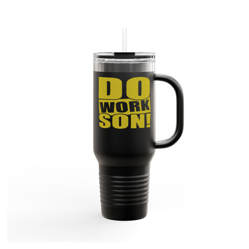 Do Work Son Big Black Christopher Boykin Insulated Travel Mug