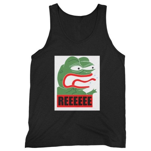 Our cotton pepe reeee frog men tank top is perfect for those intense workouts in the gym, at practice or pickup games.