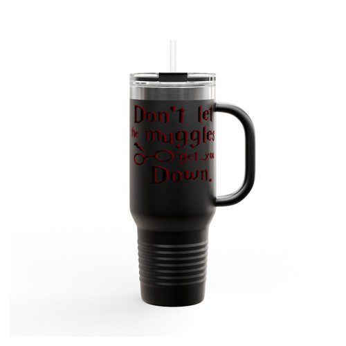 Don't Let The Muggles Get You Down Harry Potter Insulated Travel Mug