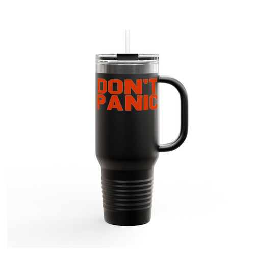 Don't Panic Insulated Travel Mug