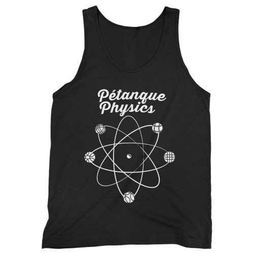 Our cotton petanque atom with petanque jack and boules for boules players men tank top is perfect for those intense workouts in the gym, at practice or pickup games.