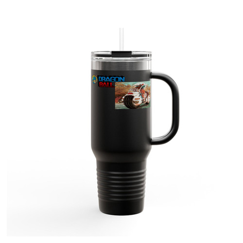 Dragonball Anime Capsule Goku Bulma Insulated Travel Mug