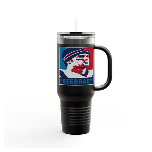 Free Tom Brady Insulated Travel Mug