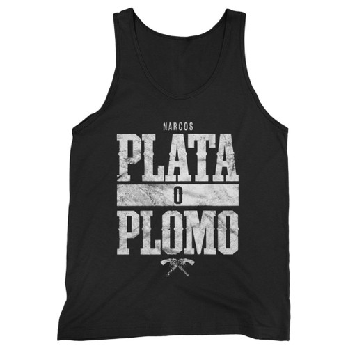 Our cotton plata o plomo men tank top is perfect for those intense workouts in the gym, at practice or pickup games.