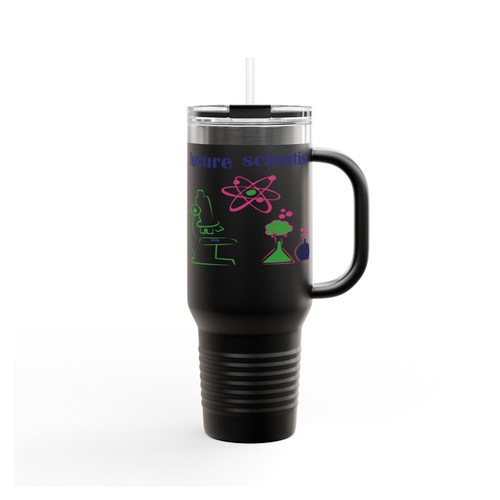 Future Scientist Scientist Smart Funny Science Themed Insulated Travel Mug