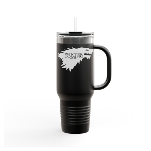 Game Of Thrones The North Remembers Blood Wolf Insulated Travel Mug