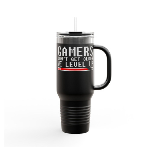 Gamers Don't Get Older, We Level Up! Insulated Travel Mug