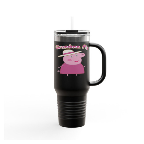 Grandma Pig Insulated Travel Mug
