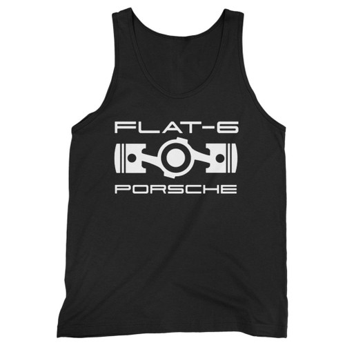 Our cotton porsche flat-6 men tank top is perfect for those intense workouts in the gym, at practice or pickup games.