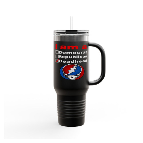 Grateful Dead I Am A Deadhead Insulated Travel Mug
