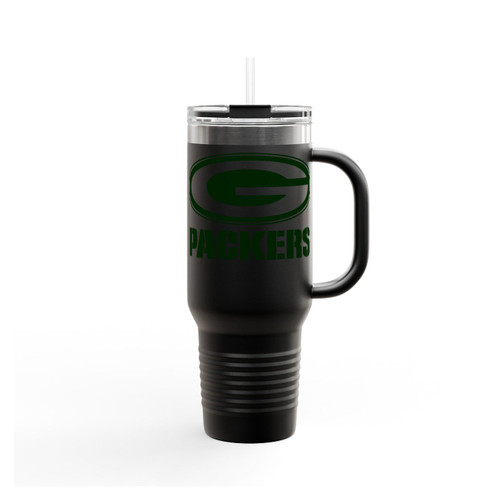 Green Bay Packers Logo Insulated Travel Mug