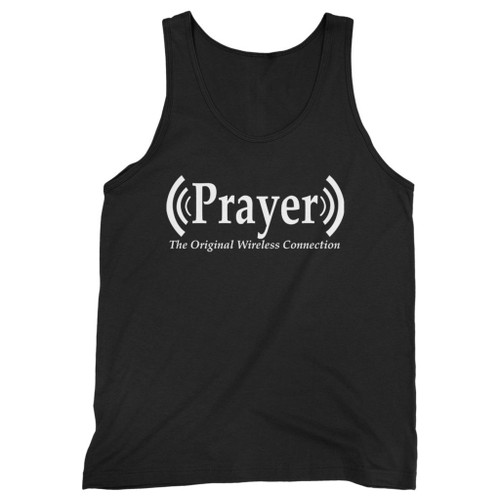 Our cotton prayer original wireless connection custom men tank top is perfect for those intense workouts in the gym, at practice or pickup games.