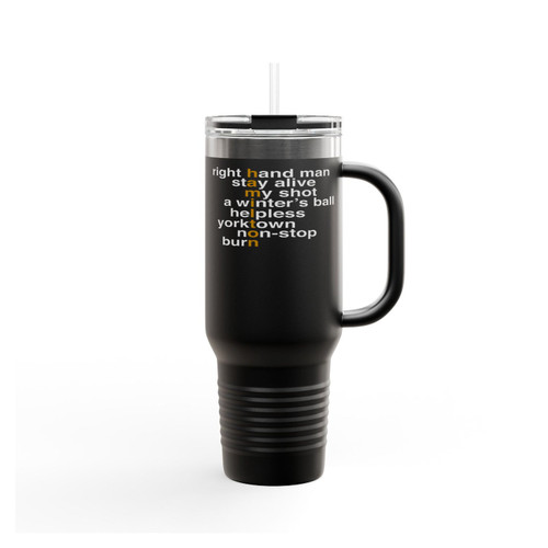 Hamilton Right Hand Man Insulated Travel Mug
