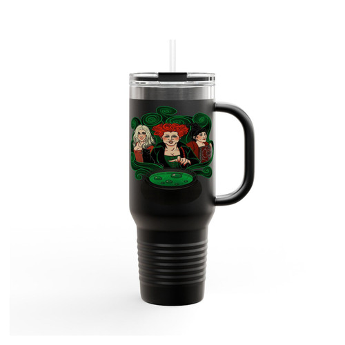 Hocus Pocus Cartoon 2 Insulated Travel Mug