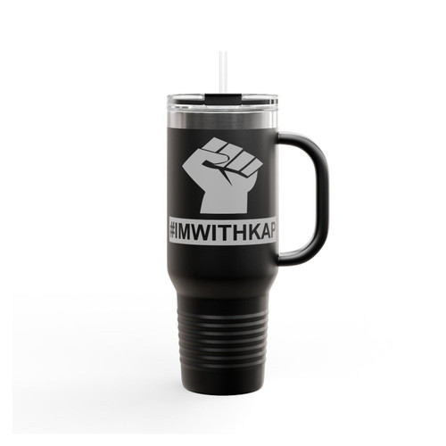 I'm With Kap #Imwithkap Protest Fist Insulated Travel Mug