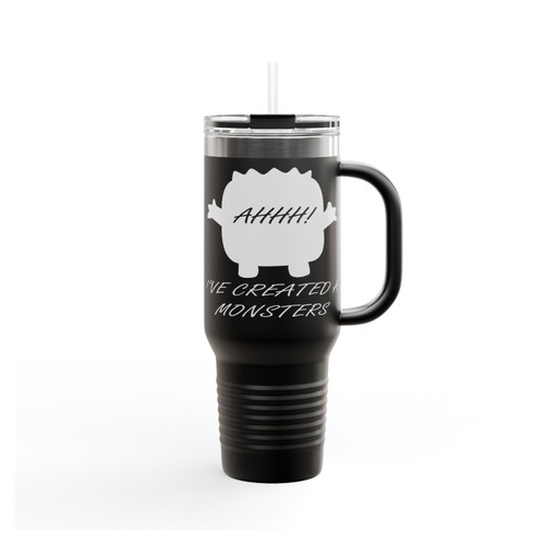 I've Created A Monster Daddy And Me Insulated Travel Mug