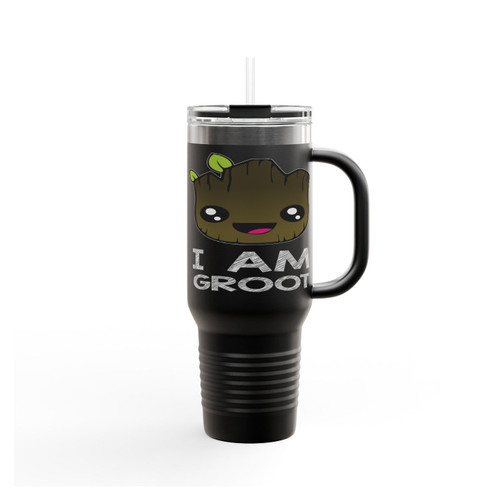 I Am Groot Guardians Of The Galaxy Insulated Travel Mug